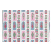 Art Deco Trees Kissenbezug (Rückseite)