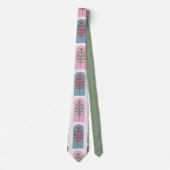Art Deco Trees Krawatte (Vorderseite)
