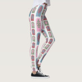Art Deco Trees Leggings (Rechts)