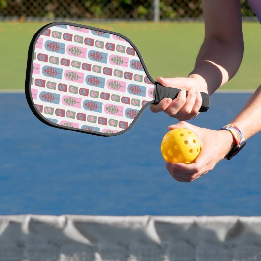 Art Deco Trees Pickleball Schläger (InSitu)