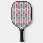 Art Deco Trees Pickleball Schläger (Vorderseite)