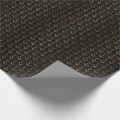 Art Deco Triangle: Luxuriöses Muster. Geschenkpapier (Ecke)