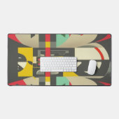 Art Déco trifft auf das moderne Mittelalter Schreibtischunterlage (Tastatur & Maus)