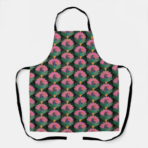 Art Deco Tropical Toucans & Pineapes Schürze