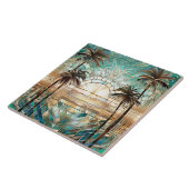 Art Deco Tropics Fliese (Seite)