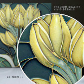 Art Deco Tulips Mendrisiotto Art Nouveau Keramik T Fliese