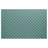 Art Deco Türkis Muster Stoff (Fat Quarter (45,7 x 55,9 cm))