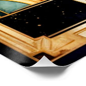 Art Deco Urban Poster (Ecke)