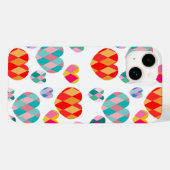 Art Deco Valentine Case-Mate iPhone Hülle (Rückseite (Horizontal))