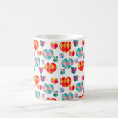 Art Deco Valentine Kaffeetasse (Mittel)