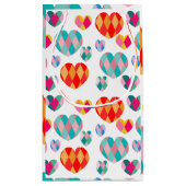 Art Deco Valentine Kleine Geschenktüte (Rückseite)