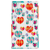 Art Deco Valentine Kleine Geschenktüte (Vorderseite)