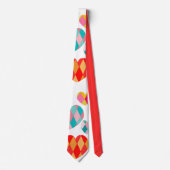Art Deco Valentine Krawatte (Vorderseite)
