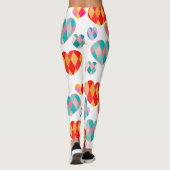 Art Deco Valentine Leggings (Rückseite)
