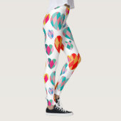 Art Deco Valentine Leggings (Rechts)