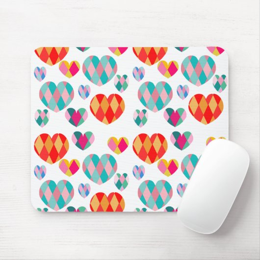 Art Deco Valentine Mousepad (Mit Mouse)
