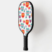 Art Deco Valentine Pickleball Schläger (Links)