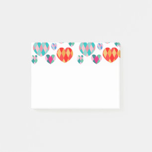 Art Deco Valentine Post-it Klebezettel