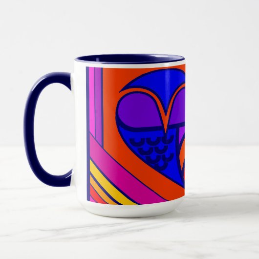 Art Deco Valentine Tasse (Links)