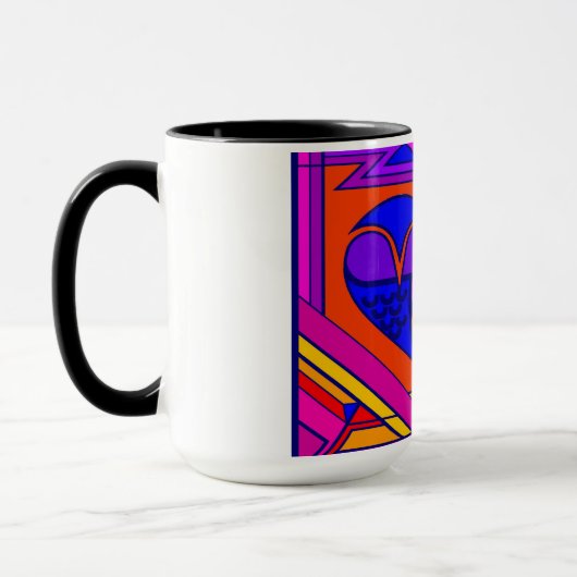 Art Deco Valentine Tasse (Links)