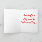 Art Deco Valentinstag Card Feiertagskarte (Innenseite)