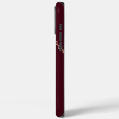 Art Deco Vase with Golden Flowers Case-Mate iPhone Hülle (Rückseite / Links)