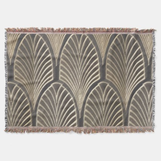 Art Deco Ventilator-Decke-Wurfdecke Decke (Vorderseite)