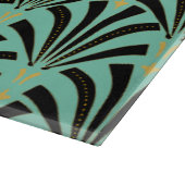 Art Deco Ventilatoren Custom Schneidebrett (Ecke)