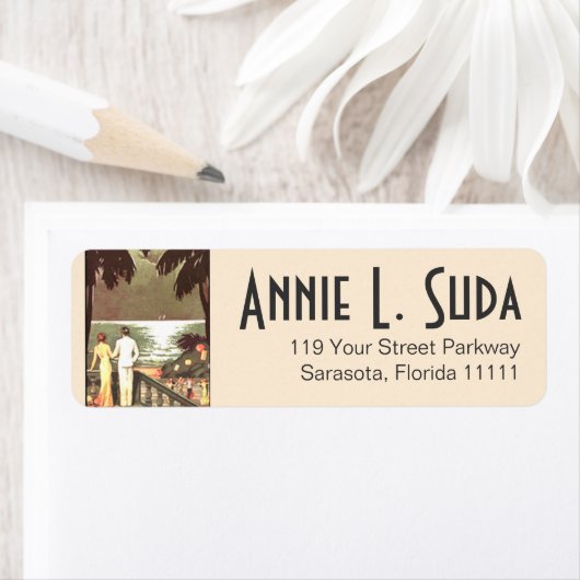 Art Deco Vintag Beach | Erröten (Insitu)