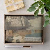 Art Deco Vintag Decoupage Seidenpapier (Geschenk)