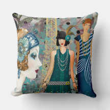 Art Deco Vintag Flappers Paris