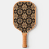 Art Deco Vintag Inlay Pickleball Paddle (Vorderseite)
