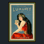 Art Deco Vintag Luxury Cigarette Ad 13 x 19 Poster<br><div class="desc">Nette Vintage Werbung für Luxuszigaretten.</div>