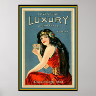 Art Deco Vintag Luxury Cigarette Ad 13 x 19 Poster