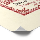 Art Deco Vintag Soap Poster (Ecke)