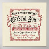 Art Deco Vintag Soap Poster (Vorne)
