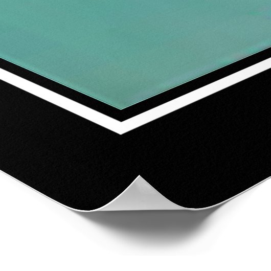 Art Deco Vintage Poster (Ecke)