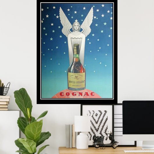 Art Deco Vintage Poster (Heimbüro)