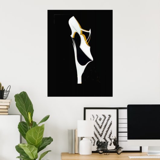 Art Deco Vintage Poster (Heimbüro)