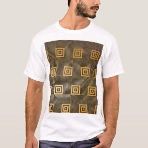 Art Deco Vintage Tapetenmuster T-Shirt