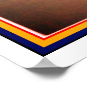 Art Deco Vintage Zigarettenwerbung Poster (Ecke)