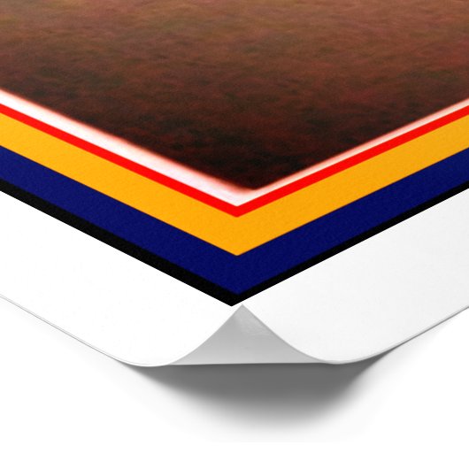 Art Deco Vintage Zigarettenwerbung Poster (Ecke)