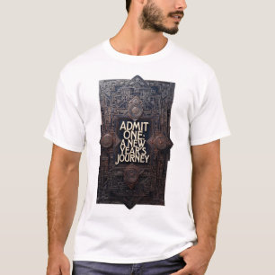 Art Deco VIP-Pass-T-Shirt, Premium Neujahr T-Shirt