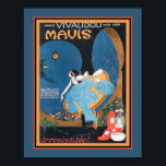 Art Deco Vivaudou Mavis Ad 1920 Poster<br><div class="desc">Vintage, 1920er Jahre, Art-Déco-Werbung für Vivaudou Mavs Parfümerie-Werbung. 11x14 hier gezeigt. Ebenfalls erhältlich in den Standard 8x10, 16x20, sowie in Sondergrößen und Leinwand.</div>
