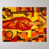 Art Deco Vogue Stilvolles Poster der 30er Jahre (Vorne)