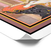 Art Deco von Barbier "Les Liaisons Dangereuses" Poster (Ecke)