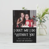 Art Deco | Vorschlag für ein schwarzes und ein sil Einladung (Stehend Vorderseite)