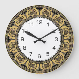 Art Deco Wand Große Wanduhr