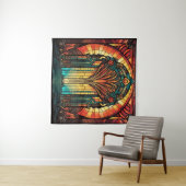 Art Deco Wandteppich (Beispiel (Horizontal))