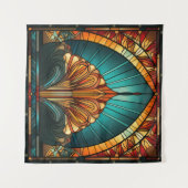 Art Deco Wandteppich (Vorderseite (Horizontal))